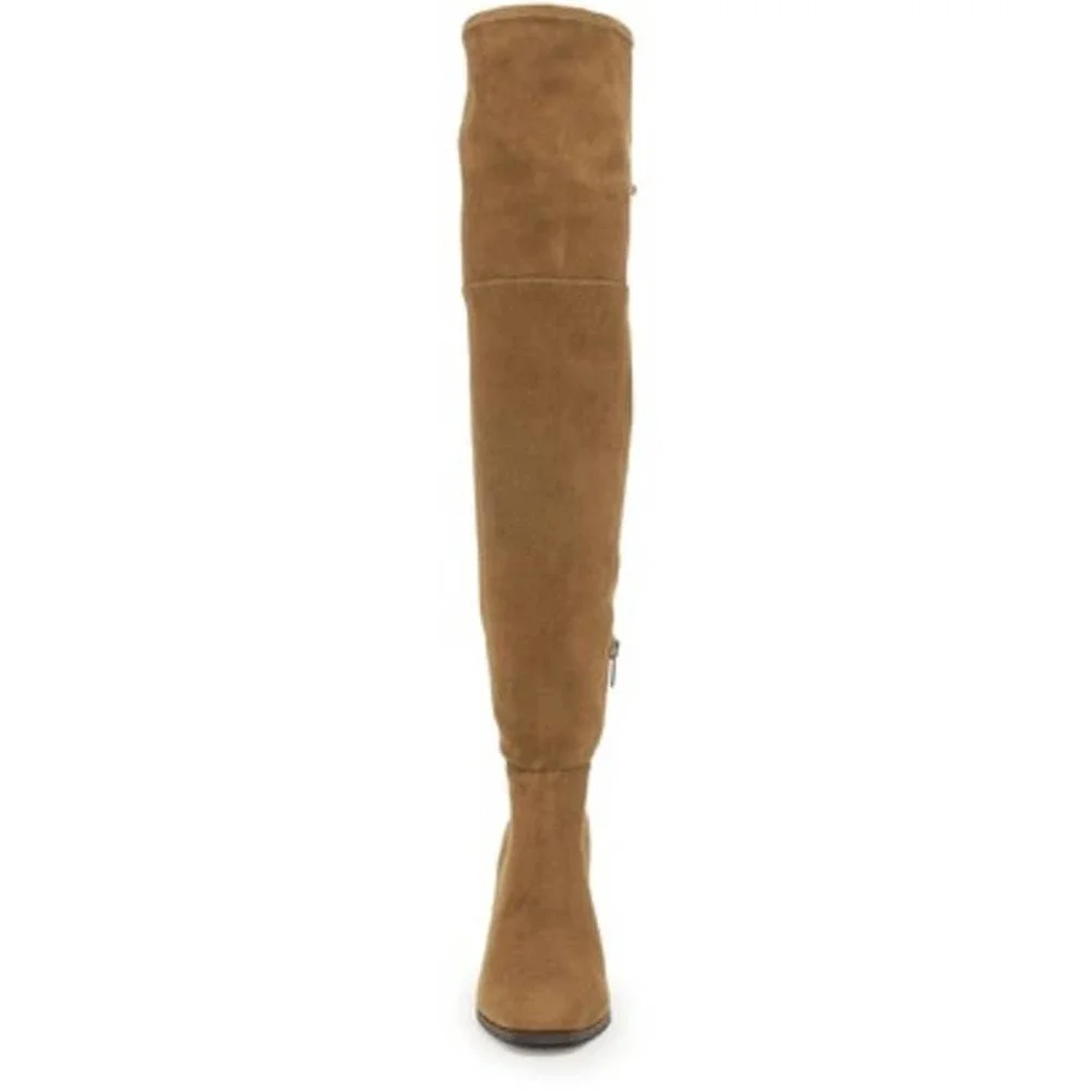 Vince Camuto Cognac Tapley Over The Knee Boot Size 5.5M/ 36 NWOB